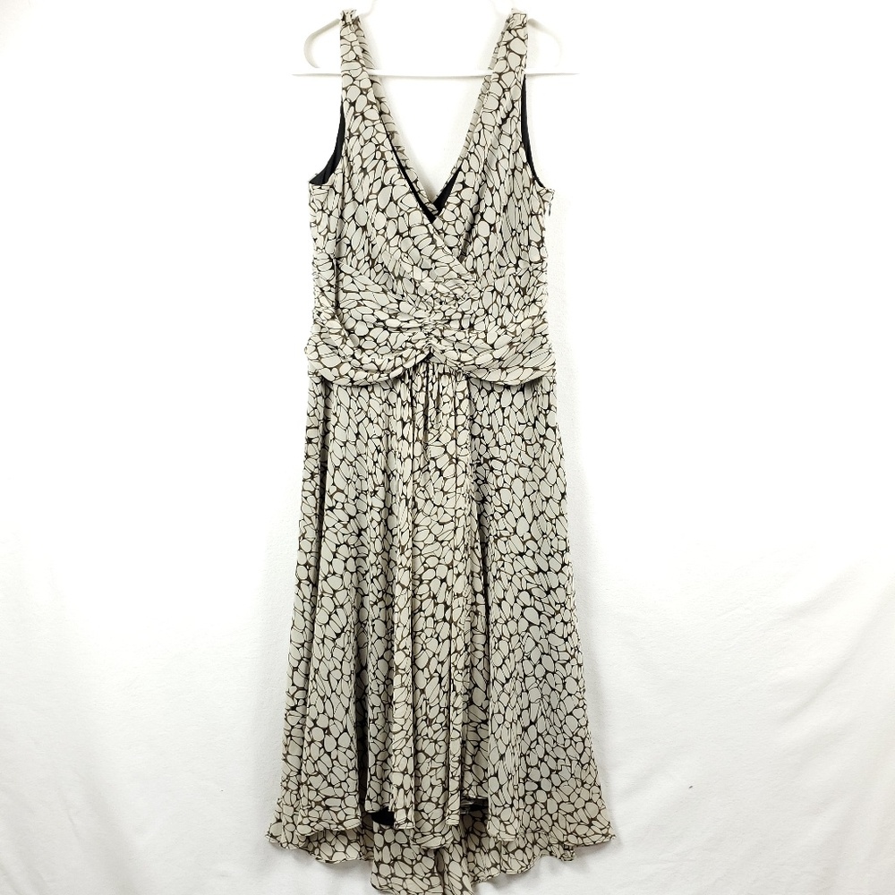 London Times Asymmetrical Dress